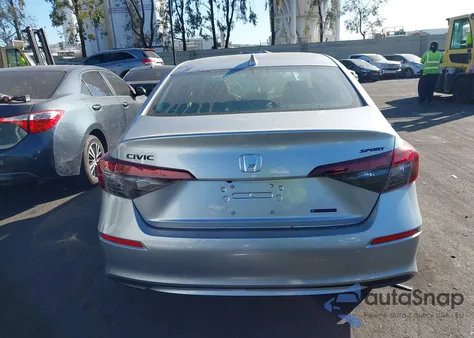 2026 Honda Civic Hybrid Sport/Sport Touring from USA, damaged, VIN 2HGFE4F84TH316812